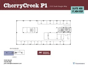 3131 S Vaughn Way, Aurora, CO for lease Floor Plan- Image 2 of 2