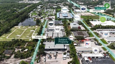 24073 Production Cir, Bonita Springs, FL - Aérien  Vue de la carte - Image1