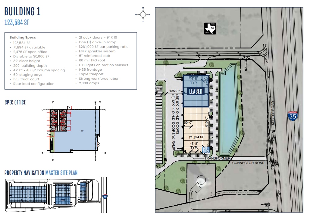 ICC-35, Denton, TX for lease Floor Plan- Image 1 of 1