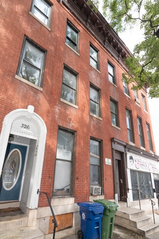 Plus de détails pour 328 N Paca St, Baltimore, MD - Multi-résidentiel à vendre