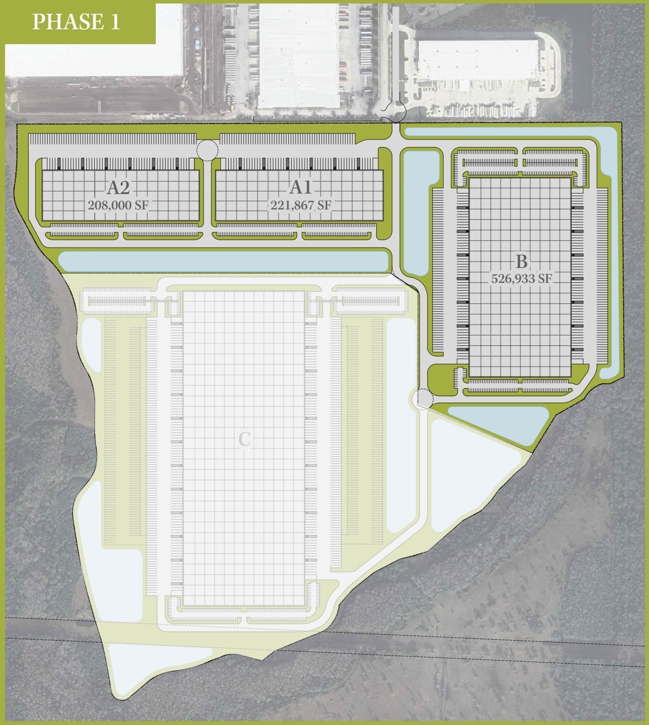 8650 Transport Dr, Orlando, FL à louer Plan de site- Image 1 de 1