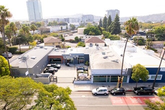 5972-5976 Washington Blvd, Culver City, CA - AERIAL  map view - Image1