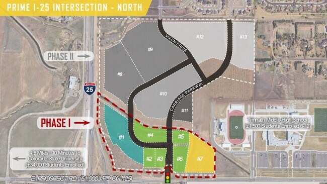 Plus de détails pour NEC I-25 & Prospect Rd, Fort Collins, CO - Terrain à vendre