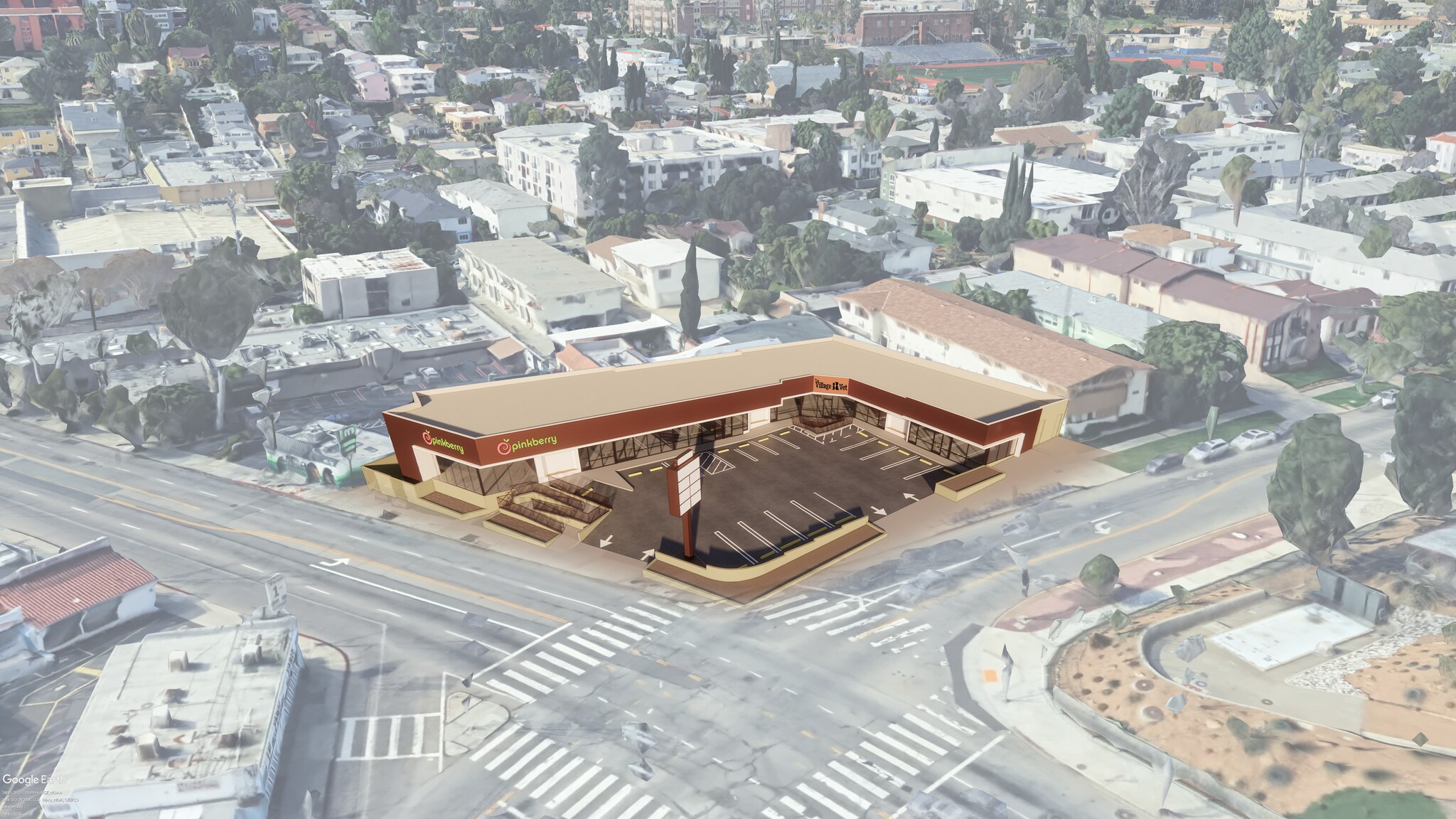 2829-2843 Hyperion Ave, Los Angeles, CA à louer Photo du bâtiment- Image 1 de 4