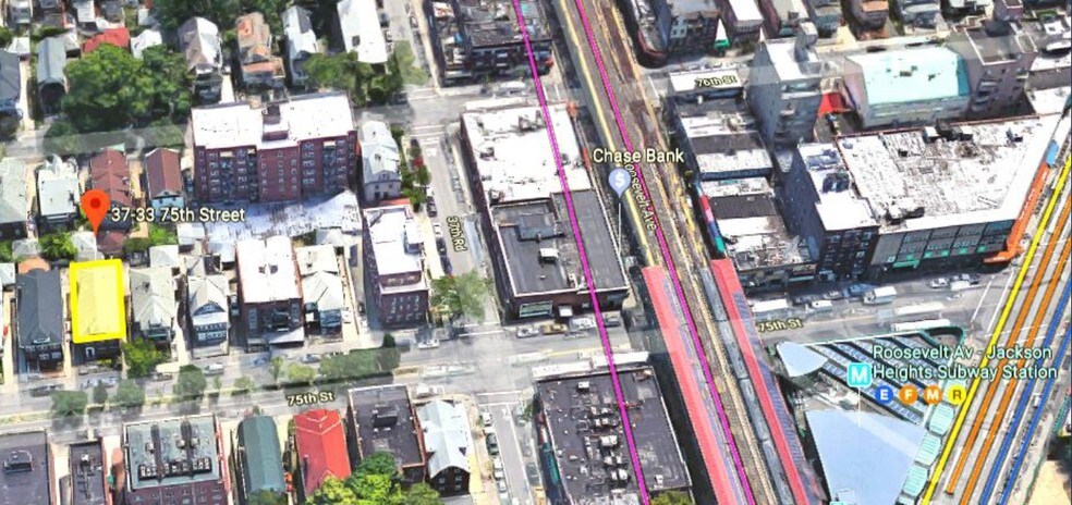 3733 75th St, Jackson Heights, NY à vendre - Aérien - Image 2 de 3
