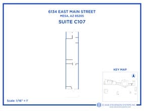 6016-6036 E Main St, Mesa, AZ à louer Plan de site- Image 1 de 1