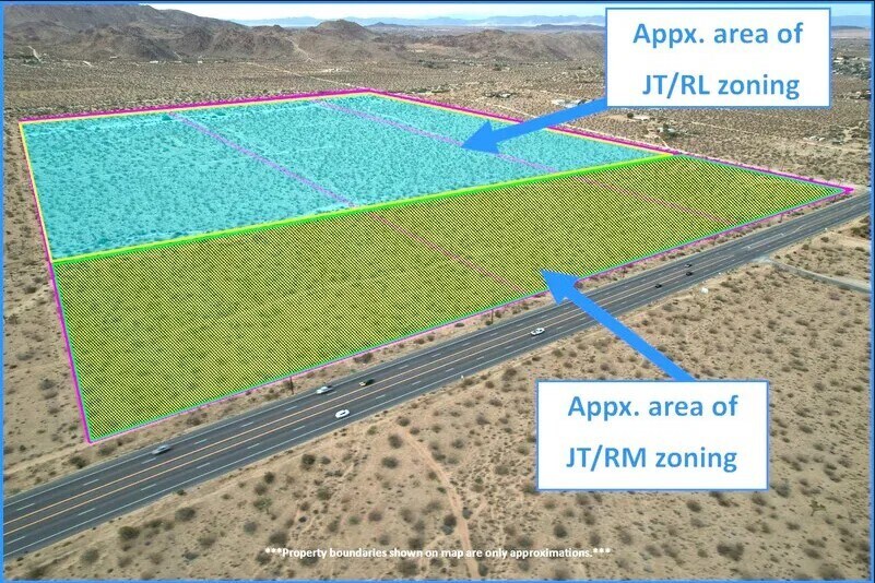 0 Chollita Rd and Wilton Rd, Joshua Tree, CA à vendre - Photo du bâtiment - Image 2 de 5