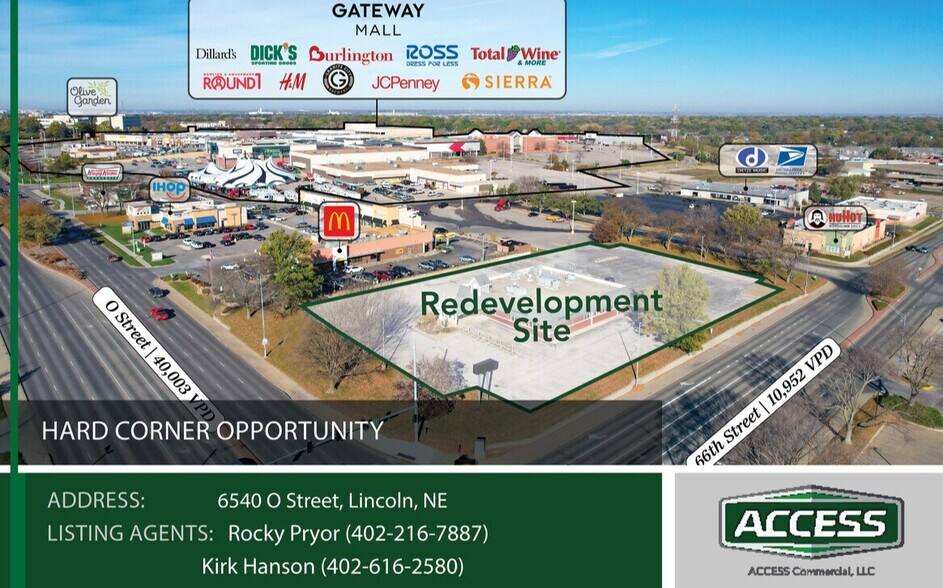 6540 O St, Lincoln, NE à louer - Photo du bâtiment - Image 1 de 5