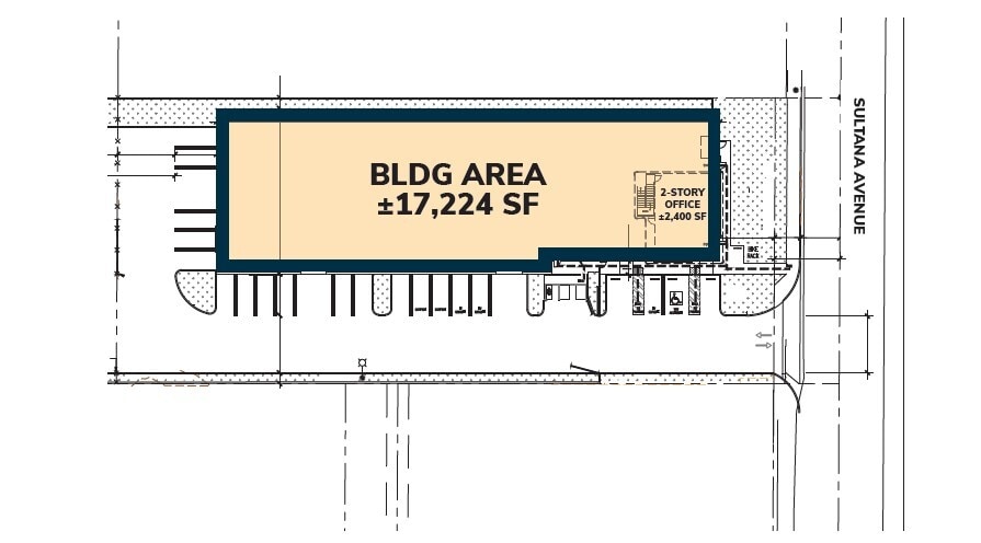 8606 Sultana Ave, Fontana, CA for lease Floor Plan- Image 1 of 1
