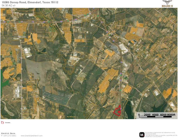 16385 Donop Rd, Elmendorf, TX for sale - Aerial - Image 3 of 7