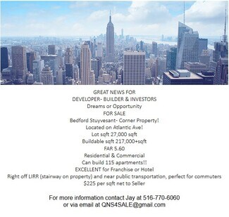 More details for 1289-1293 Atlantic Ave, Brooklyn, NY - Land for Lease