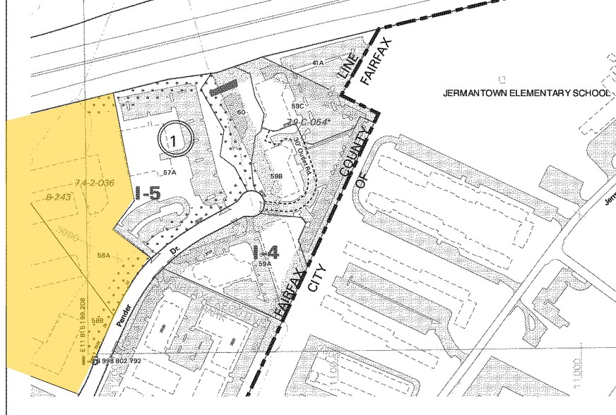 3926 Pender Dr, Fairfax, VA à louer - Plan cadastral - Image 2 de 8