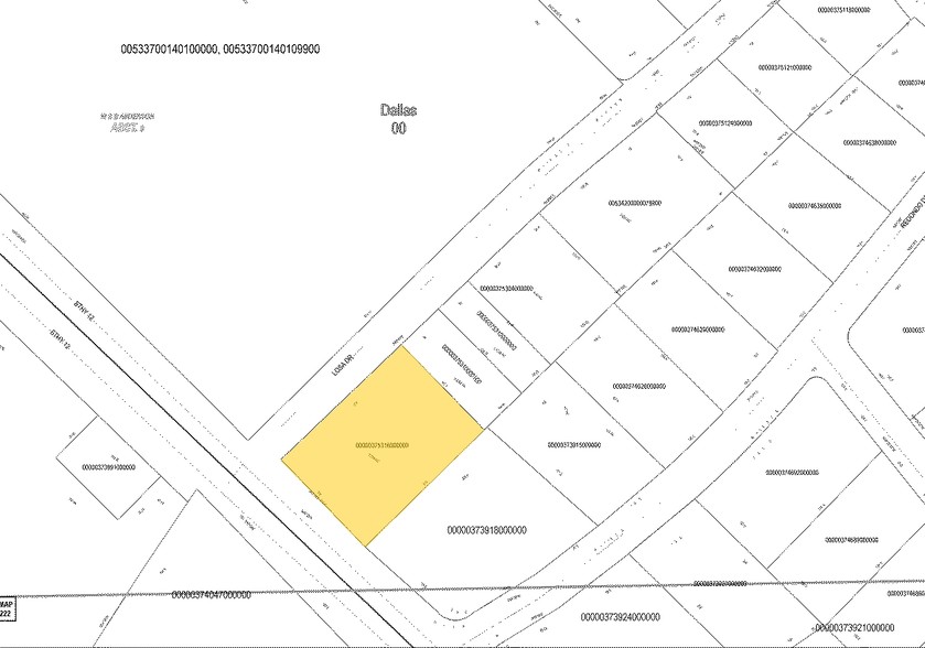 1350 N Buckner Blvd, Dallas, TX for sale - Plat Map - Image 1 of 1