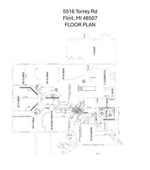 5516 Torrey Rd, Flint, MI à vendre - Plan d’étage - Image 2 de 20