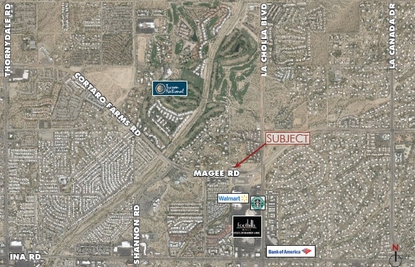 2292 W Magee Rd, Tucson, AZ for lease - Aerial - Image 3 of 15