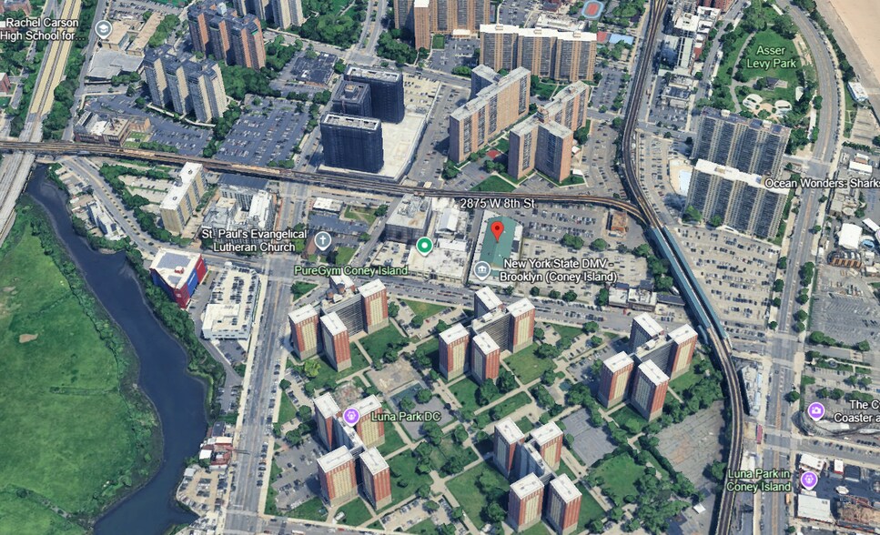 2875 W Eighth St, Brooklyn, NY à louer - Aérien - Image 3 de 5