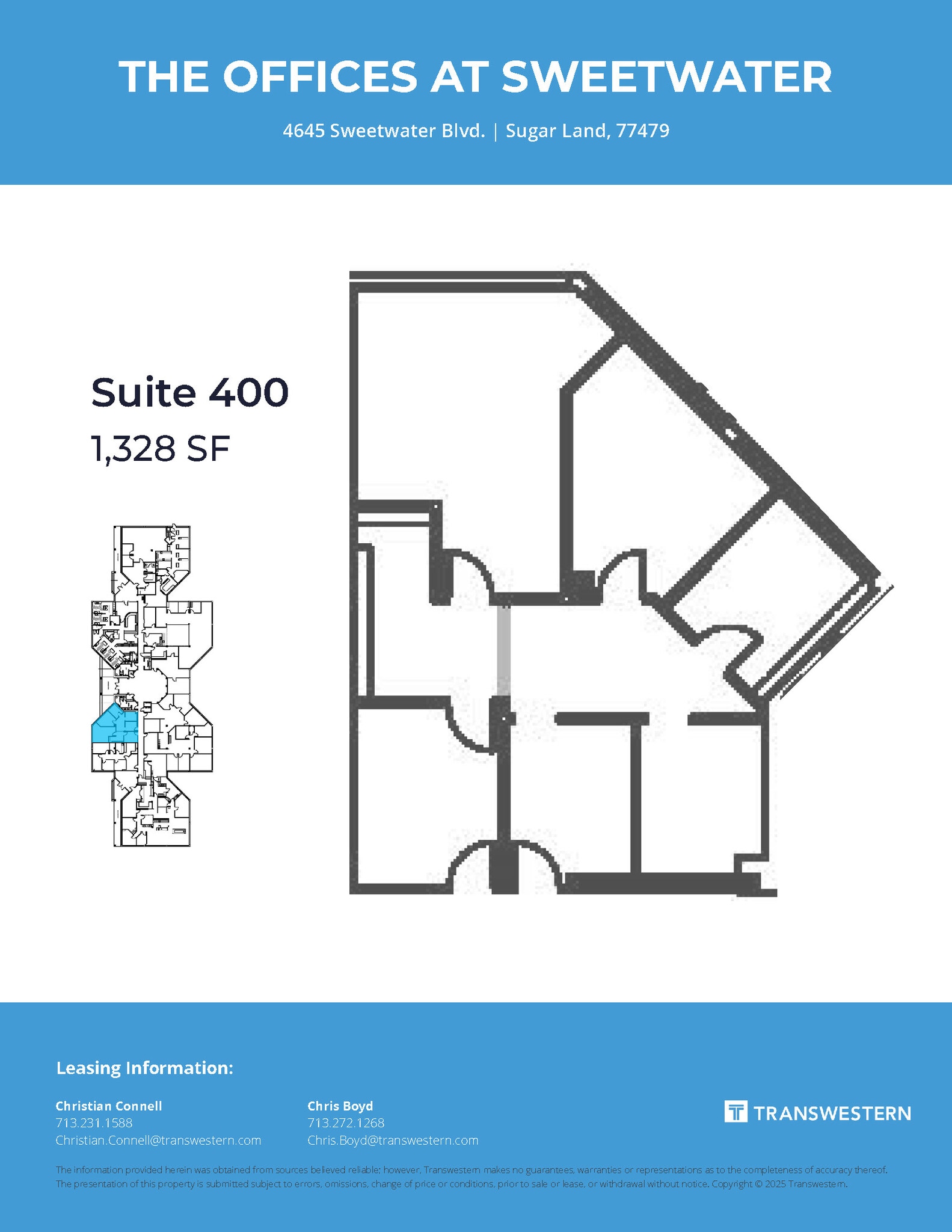 4675 Sweetwater Blvd, Sugar Land, TX for lease Floor Plan- Image 1 of 1