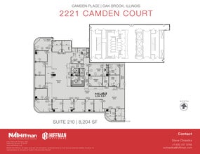 2221 Camden Ct, Oak Brook, IL for lease Floor Plan- Image 1 of 2