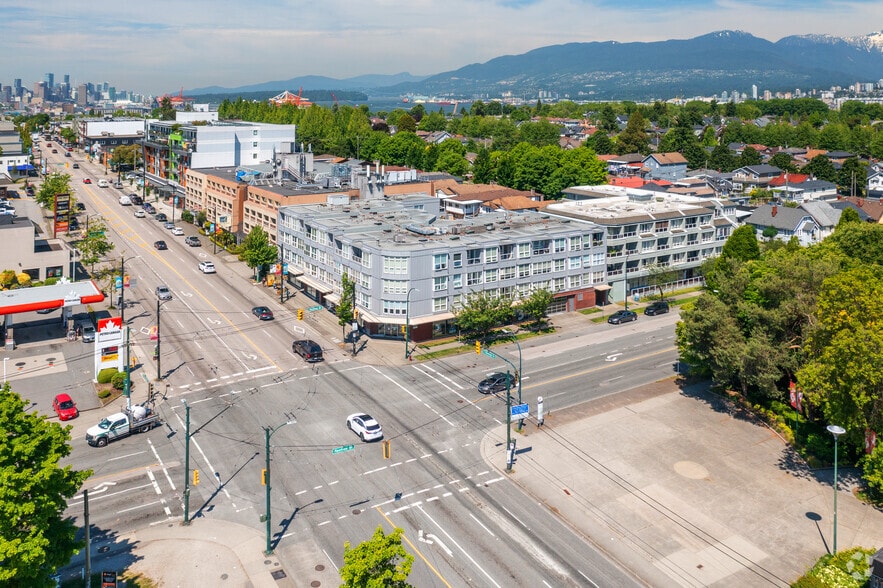 2891-2893 Hastings St E, Vancouver, BC for lease - Aerial - Image 3 of 4