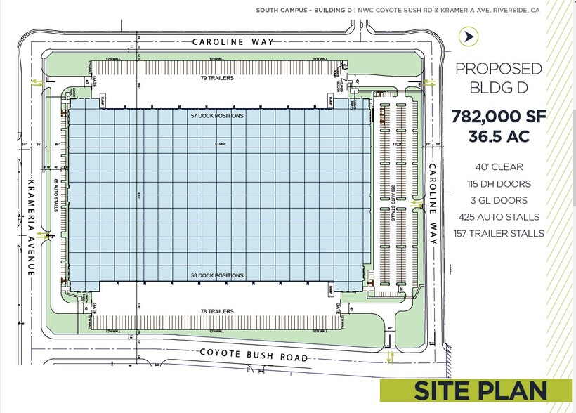 20201 Caroline Way, Riverside, CA à vendre - Plan de site - Image 1 de 1