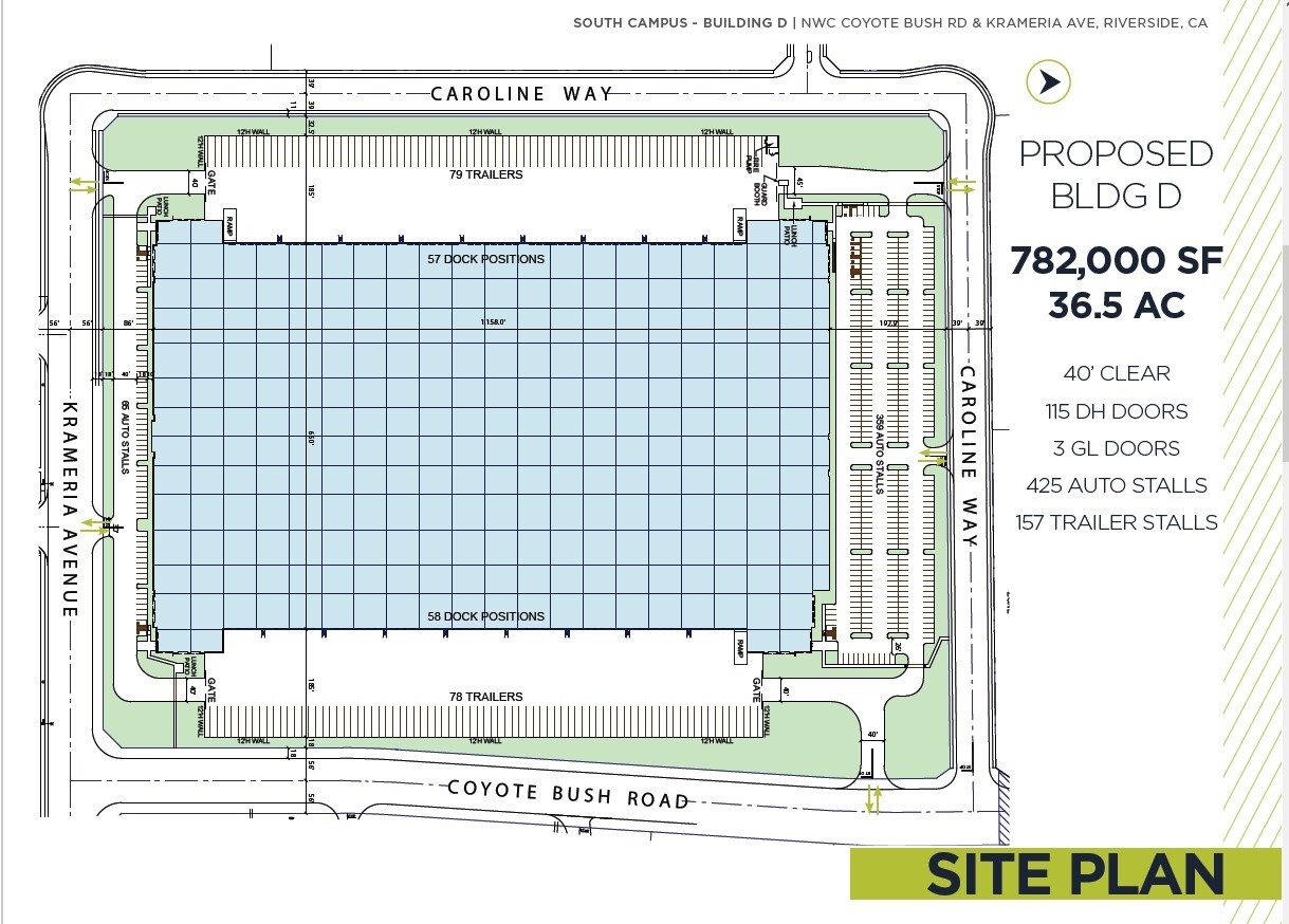 20201 Caroline Way, Riverside, CA à vendre Plan de site- Image 1 de 1