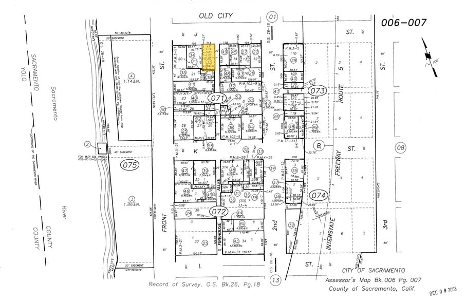 112-114 J St, Sacramento, CA à vendre - Plan cadastral - Image 2 de 14