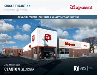 Plus de détails pour 2 W Main St, Claxton, GA - Commerce de détail à vendre