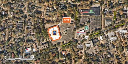 1550 Government St, Mobile, AL - AERIAL  map view