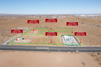 11420 Rancho Rd, Adelanto, CA - Aérien  Vue de la carte