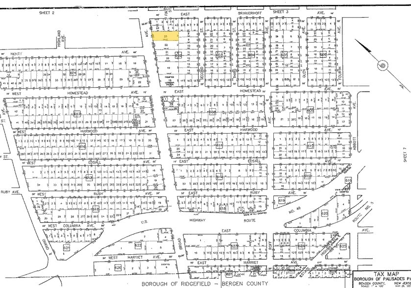 232-234 Broad Ave, Palisades Park, NJ à louer - Plan cadastral - Image 2 de 11