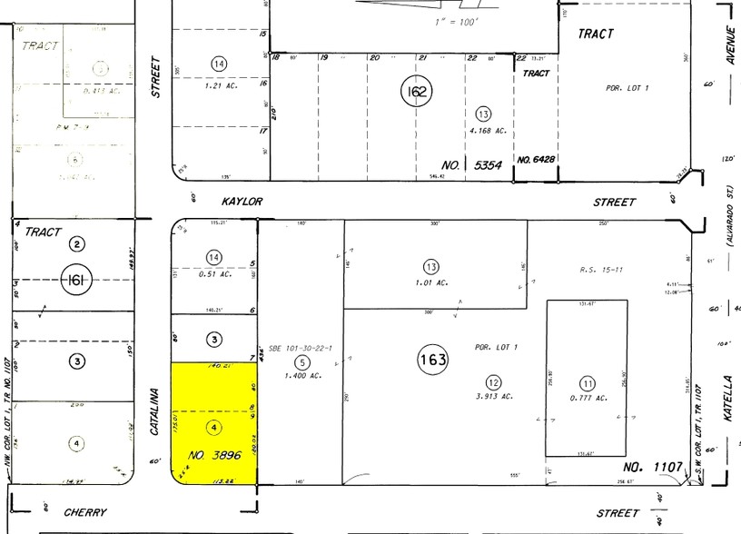 3722 Catalina St, Los Alamitos, CA à vendre - Plan cadastral - Image 2 de 2