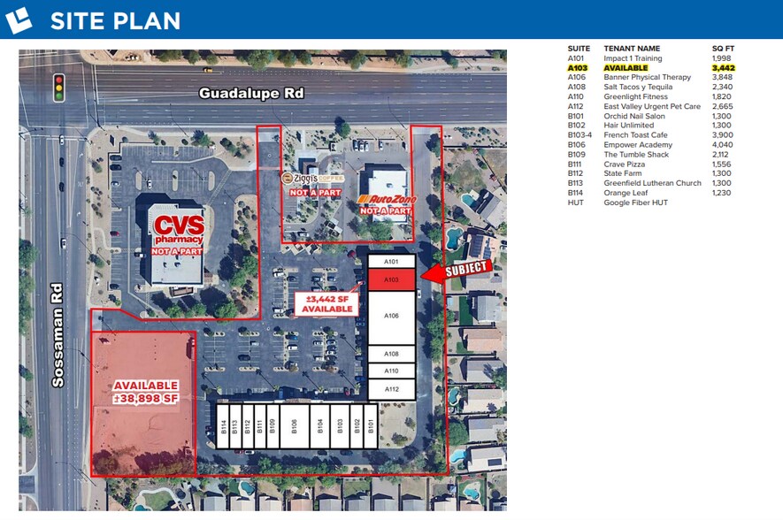 S Sossamon Rd, Mesa, AZ for lease - Building Photo - Image 2 of 4