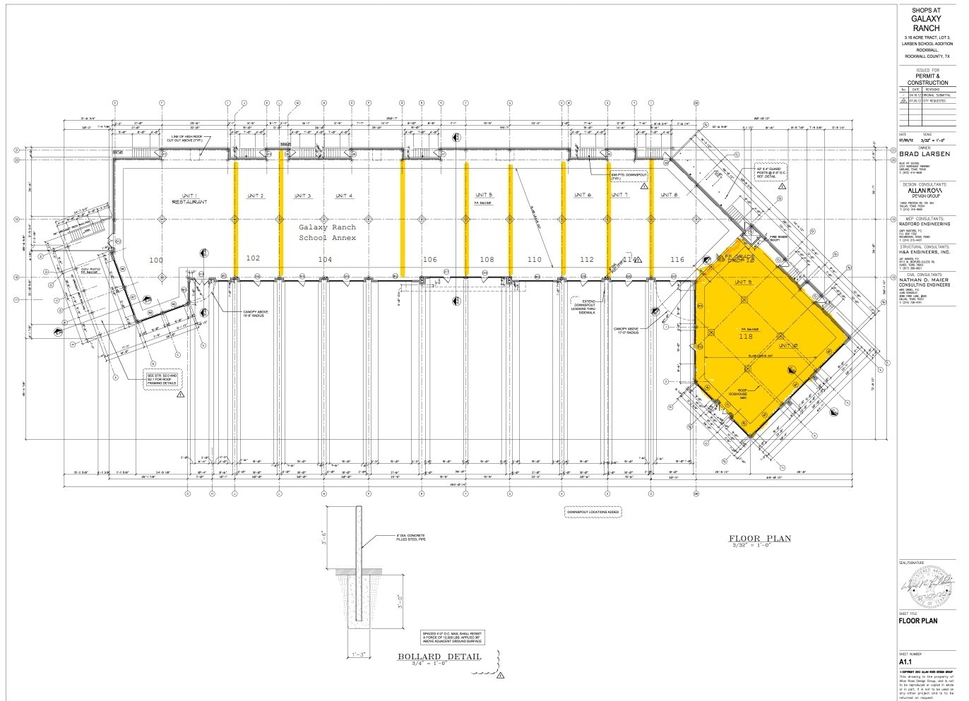 1855 T L Townsend Dr, Rockwall, TX for lease Floor Plan- Image 1 of 1