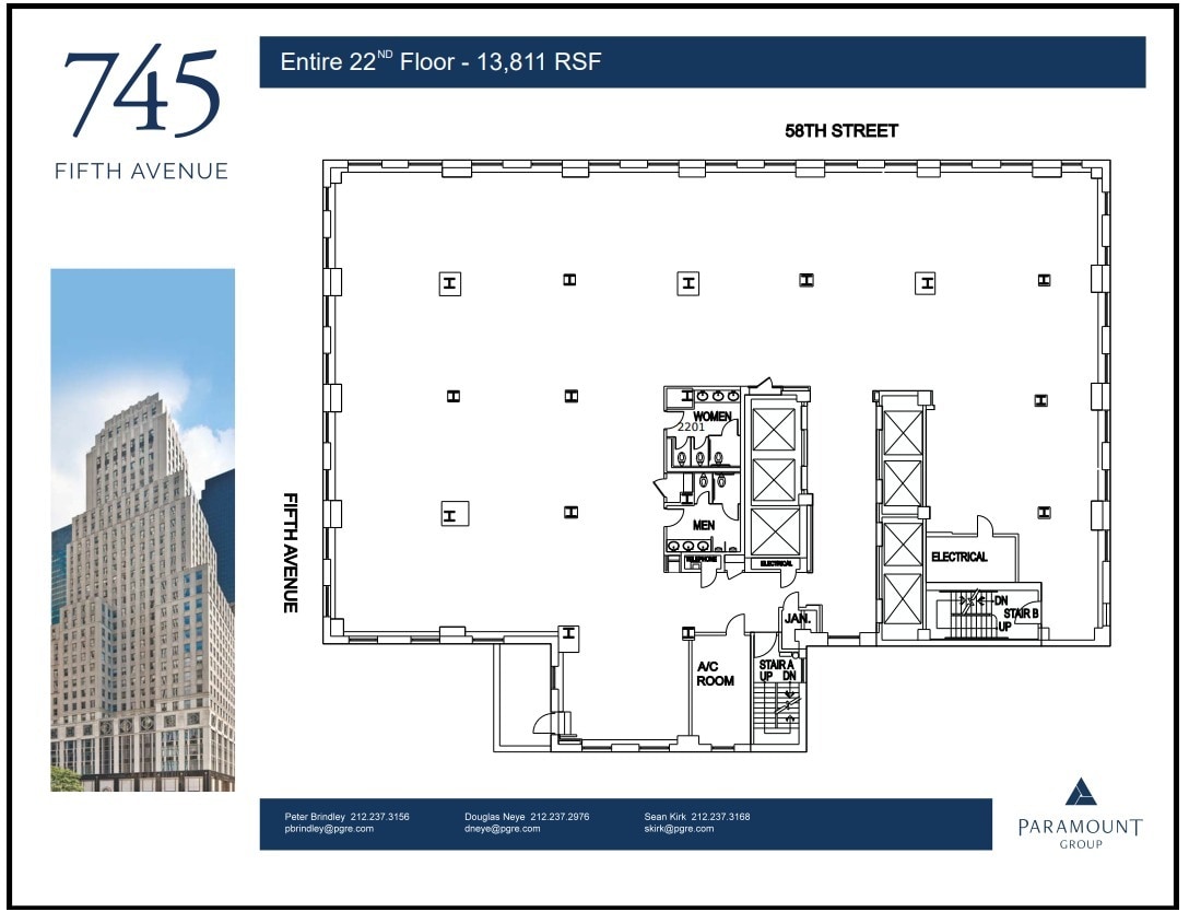 745 Fifth Ave, New York, NY for lease Floor Plan- Image 1 of 1