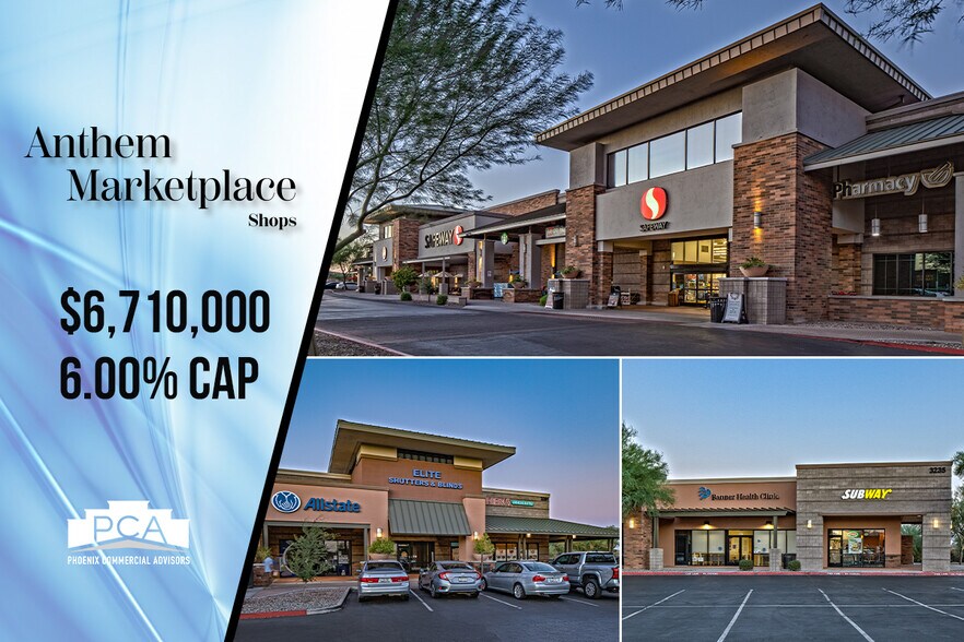 ANTHEM MARKETPLACE SHOPS portefeuille de 3 propriétés à vendre sur LoopNet.ca - Photo du bâtiment - Image 1 de 7