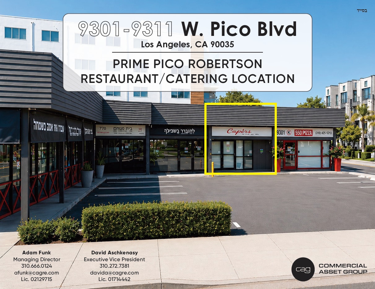 9301-9311 W Pico Blvd, Los Angeles, CA for lease Primary Photo- Image 1 of 20