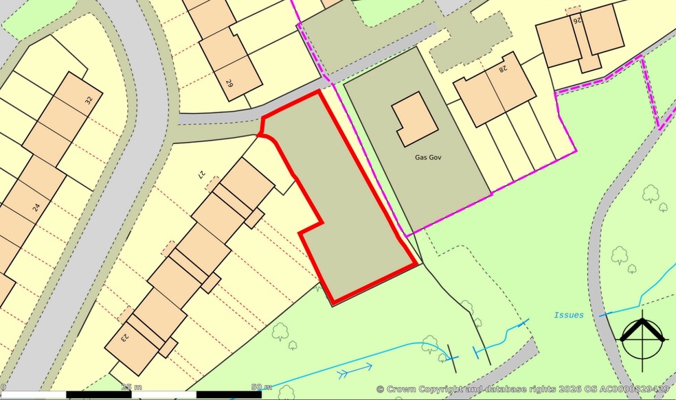 29 St. Josephs Av, Birmingham for lease - Plat Map - Image 2 of 2