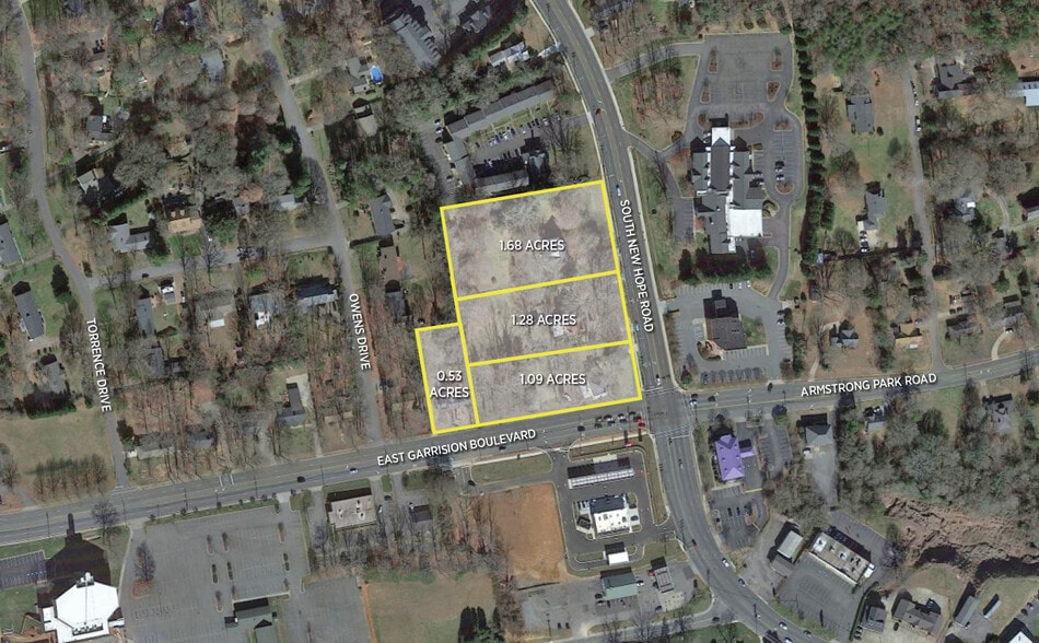 00 E Garrison Blvd, Gastonia, NC à vendre - Aérien - Image 1 de 2