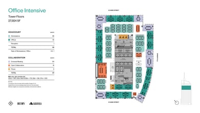 3 Times Sq, New York, NY à louer Plan d’étage- Image 2 de 4