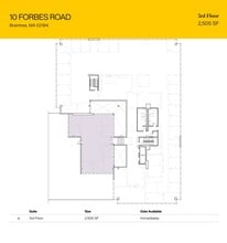 10 Forbes Rd, Braintree, MA for lease Floor Plan- Image 2 of 2