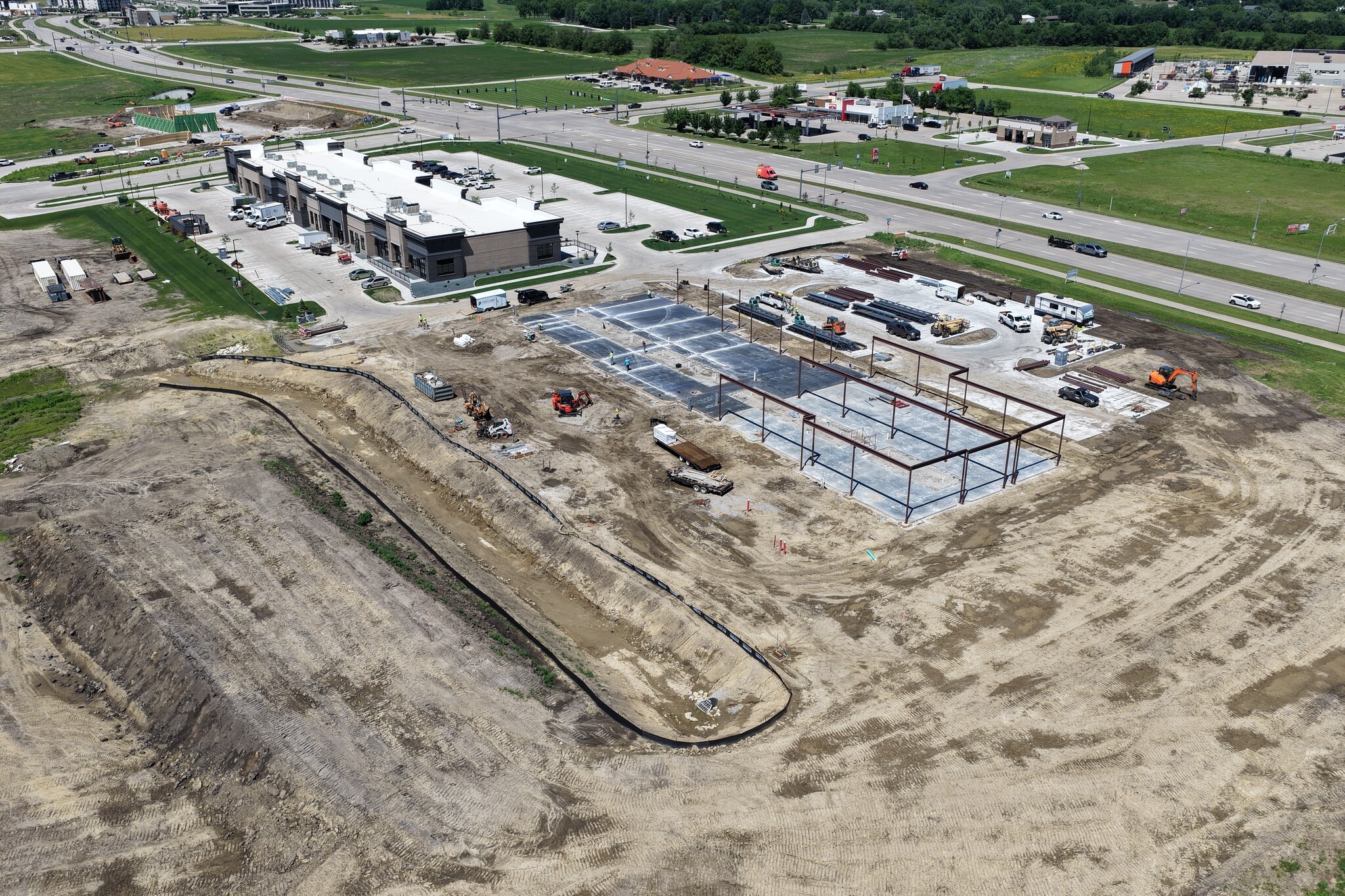 3470 Grand Prairie PKWY, Waukee, IA for lease Aerial- Image 1 of 5