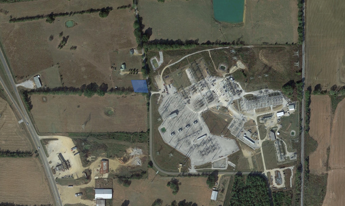 2033 Division St, West Point, MS for sale Aerial- Image 1 of 3