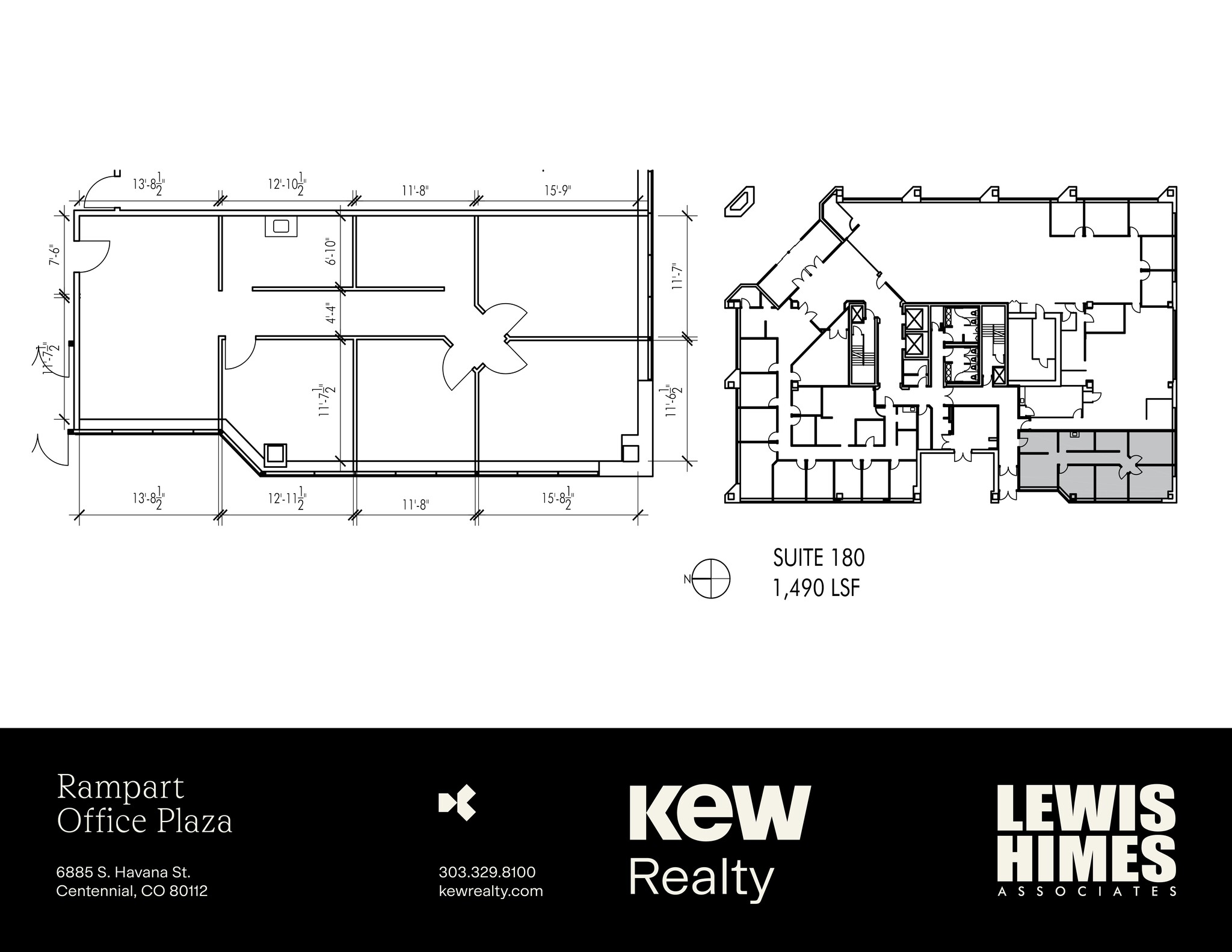 6855 S Havana St, Centennial, CO for lease Site Plan- Image 1 of 1