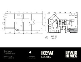 6855 S Havana St, Centennial, CO for lease Site Plan- Image 1 of 1