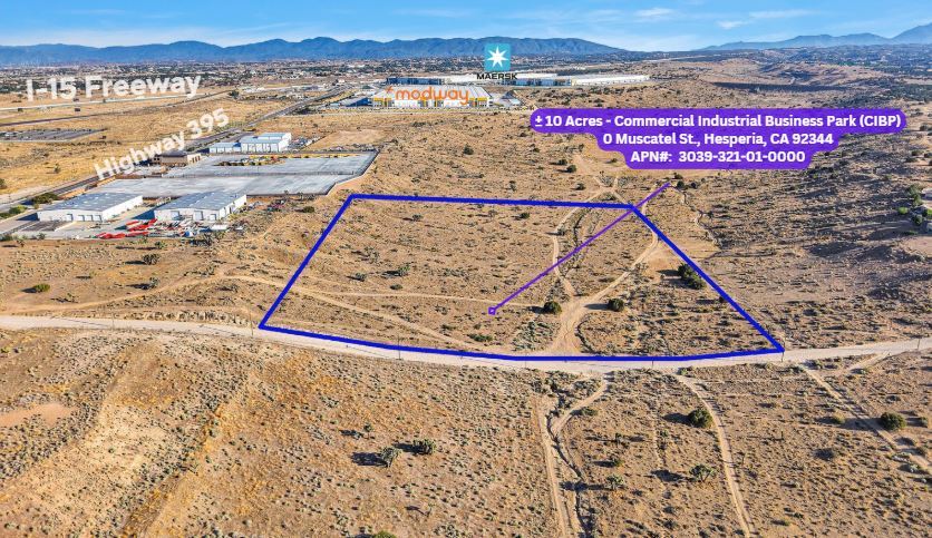 0 Muscatel St, Hesperia, CA à vendre - Photo du bâtiment - Image 2 de 6