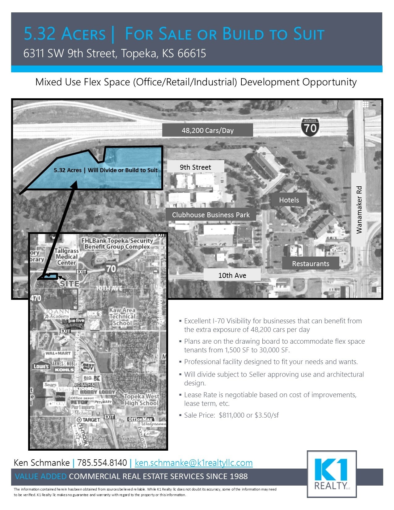 6311 SW 9th St, Topeka, KS for sale Primary Photo- Image 1 of 1