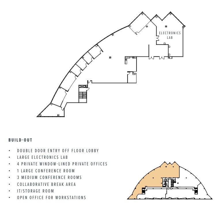 9920 Pacific Heights Blvd, San Diego, CA à louer Plan d  tage- Image 1 de 1