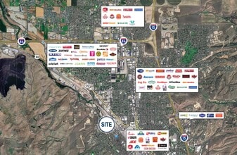 1919 N Harrison Ave, Pocatello, ID - Aérien  Vue de la carte