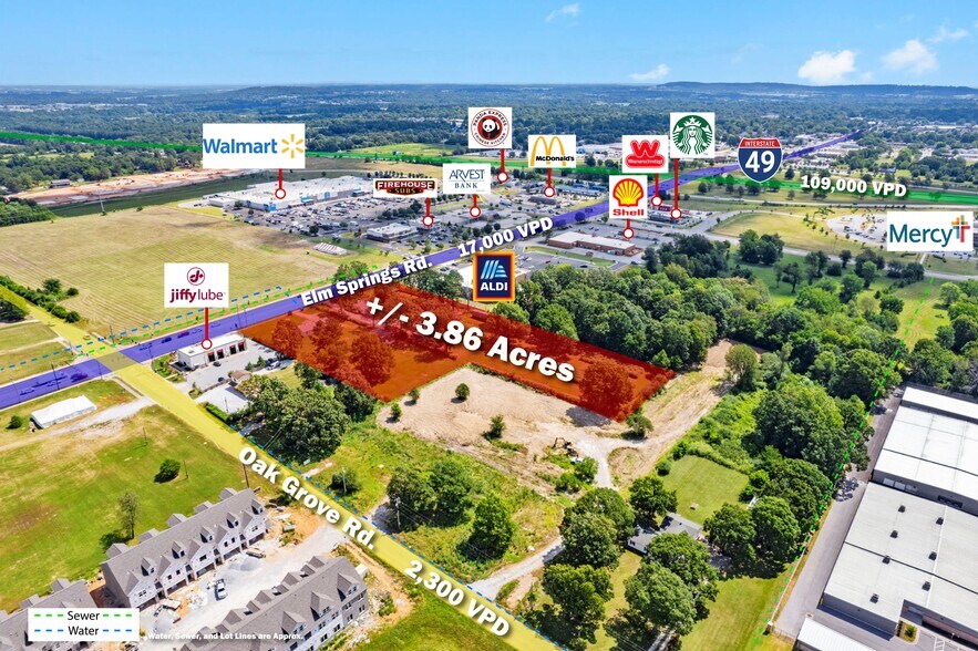 5085 & 5119 Elm Springs Rd portefeuille de 2 propriétés à vendre sur LoopNet.ca - Photo du bâtiment - Image 2 de 12