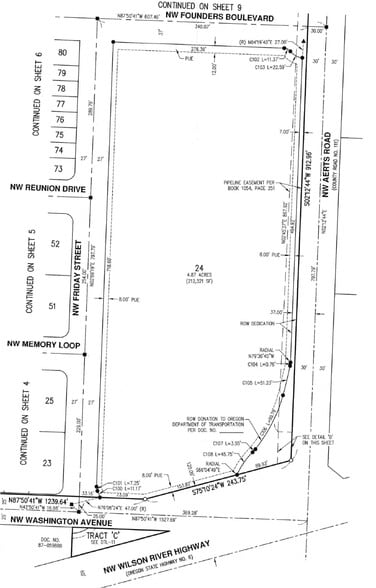 Lot 24 Quail Valley, Banks, OR à vendre - Plan de site - Image 2 de 2